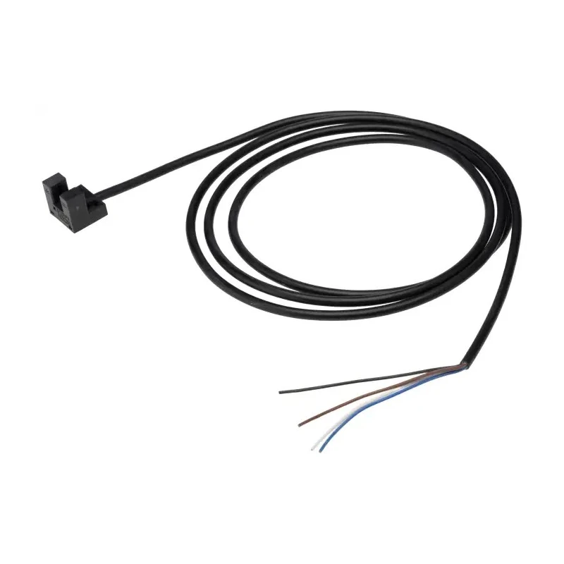 Omron Through Beam Photoelectric Sensor Block Style 5 mm Detection Range 24V DC 15mA NPN Output IP50 EE-SX951-W 1M