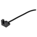 Omron Through Beam Photoelectric Sensor Block Style 5 mm Detection Range 24V DC 15mA NPN Output IP50 EE-SX951-W 1M