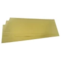 RS PRO High-Grade Brass Metal Sheet 600 mm x 300 mm 0.45 mm Thickness 841-1906