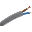 RS PRO 2 Core Power Cable 0.75mm² 300V 70°C Polyvinyl Chloride Insulated 100 m 841-2265