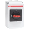 ABB 2-Pole Panel Mount Isolator Switch IP65, 32A, 75 kW OTDCP32S11M 1SCA125131R1001