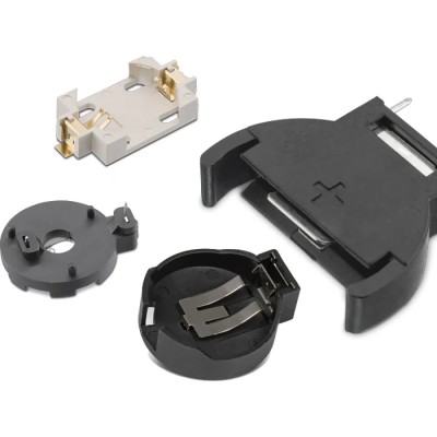 Wurth Elektronik CR2025 Battery Holder Prong Snap Surface Mount Polybutylene Terephthalate China CR2025