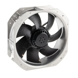 ebm-papst W2E250 Series AC Axial Fan 230V AC 125W 1695 m³/h Air Flow 2320 RPM Ball Bearing IP22 