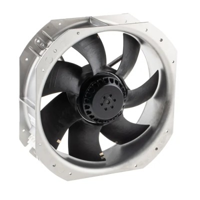 ebm-papst W2E250 Series AC Axial Fan 230V AC 125W 1695 m³/h Air Flow 2320 RPM Ball Bearing IP22 