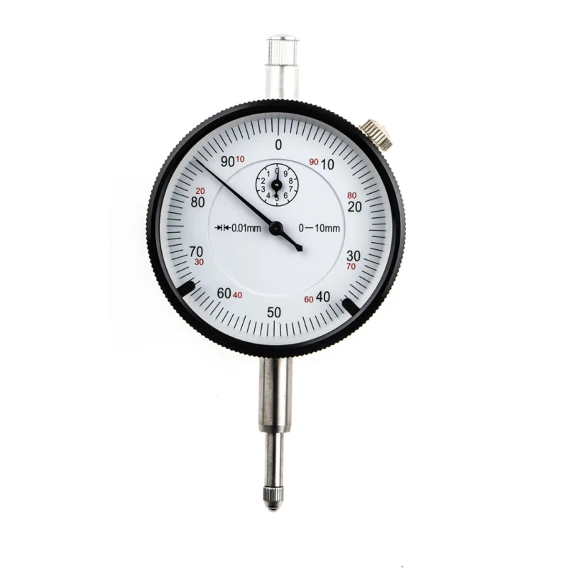 RS PRO Metric Dial Indicator 10 mm Maximum Measurement 0.01 mm Resolution ±0.008 mm Accuracy 841-2561