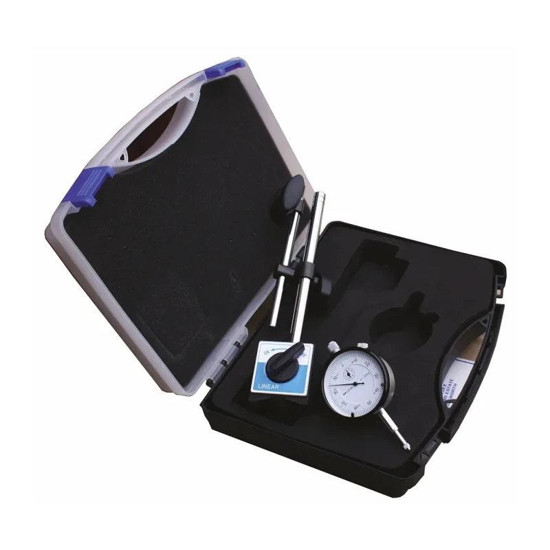 RS PRO Metric Measuring Set with Dial Indicator 10mm Measurement, ±0.008 mm Accuracy 841-2574
