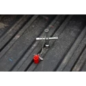 RS PRO Aluminium 4-way Control Cabinet Key , Die-cast Aluminium Body, 4 Key Profiles, Hexagonal and Square Bit Head 841-7005
