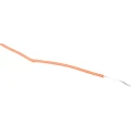 RS PRO Orange 0.12 mm² Hook Up Wire, 26 AWG, 7/0.15 mm Strands, 100 m Length, Silver Plated Copper Conductor, PTFE 841-7210