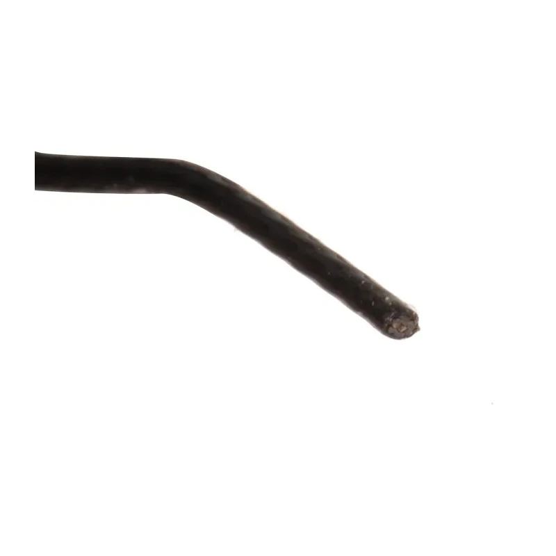 RS PRO Black 0.22 mm² Hook Up Wire, 24 AWG, 7/0.2 mm Core Strands, 25 m Length, Silver Plated Copper Conductor 841-7213