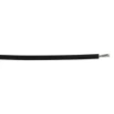 RS PRO Black 0.22 mm² 24 AWG Hook Up Wire, 7/0.2 mm Core Strands, 100 m Length, Silver Plated Copper Conductor 841-7355
