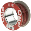 RS PRO Brown 0.34 mm² Hook Up Wire 22 AWG 19x0.15 mm Core Strands 100 m Polytetrafluoroethylene 841-7434
