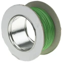 RS PRO Green 0.34 mm² Hook Up Wire, 22 AWG, 19/0.15 mm Core Strands, 100 m Length, PTFE Insulation 841-7425