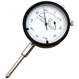 RS PRO Imperial Dial Indicator, 0.001 in Resolution, ±0.008 mm Accuracy 841-2559