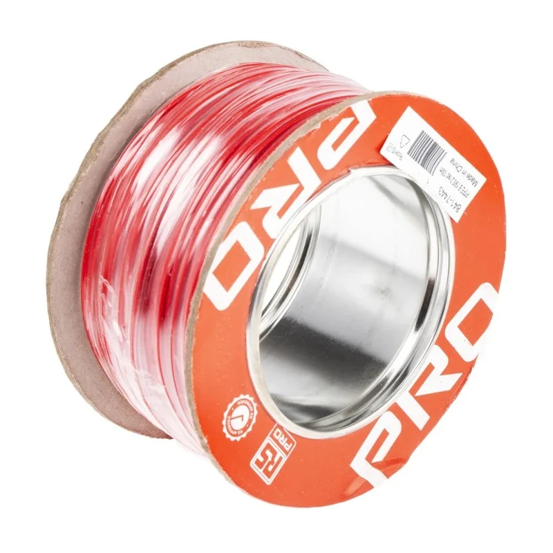 RS PRO Red 0.6 mm² 20 AWG Hook Up Wire 19/0.2 mm Core Strands 100 m PTFE Insulation 600V 200°C 841-7443