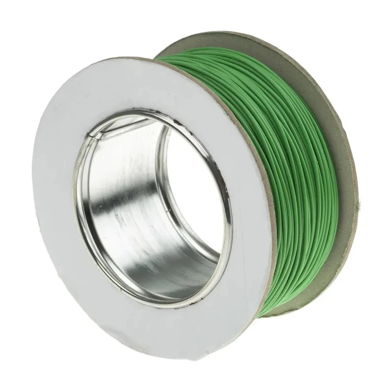RS PRO Green 0.6 mm² Hook Up Wire 20 AWG 19/0.2 mm Core Strands 100 m Polytetrafluoroethylene 841-7462
