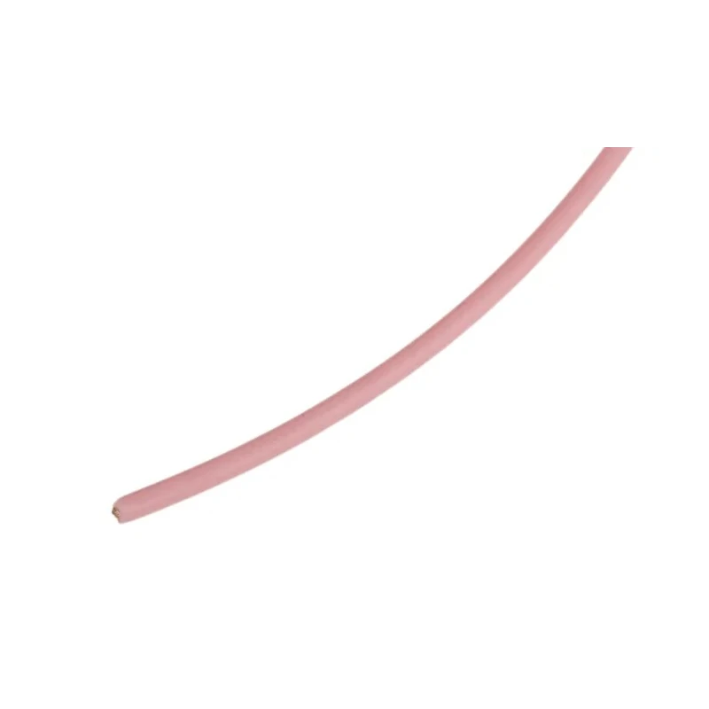 RS PRO Pink 0.6 mm² Hook Up Wire, 20 AWG, 19/0.2 mm Core Strands, 100 m Length, Polytetrafluoroethylene Jacket 841-7440