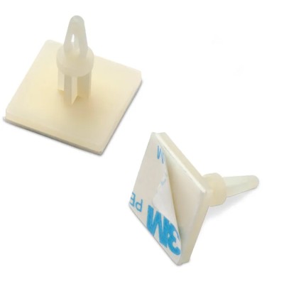 Wurth Elektronik Nylon Adhesive-Backed Support for 4 mm PCB Hole, 6.4 mm Height, 16.4 mm Overall Height, 20 mm 709262000