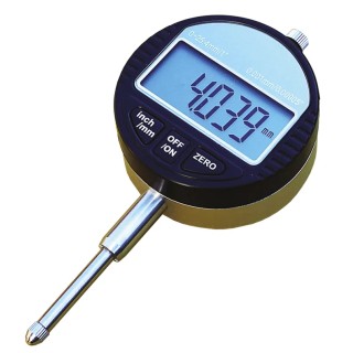 NEUTRAL Imperial & Metric Dial Indicator 25 mm Max. Measurement, 0.01 mm Resolution, ±0.05 mm Accuracy 841-2565
