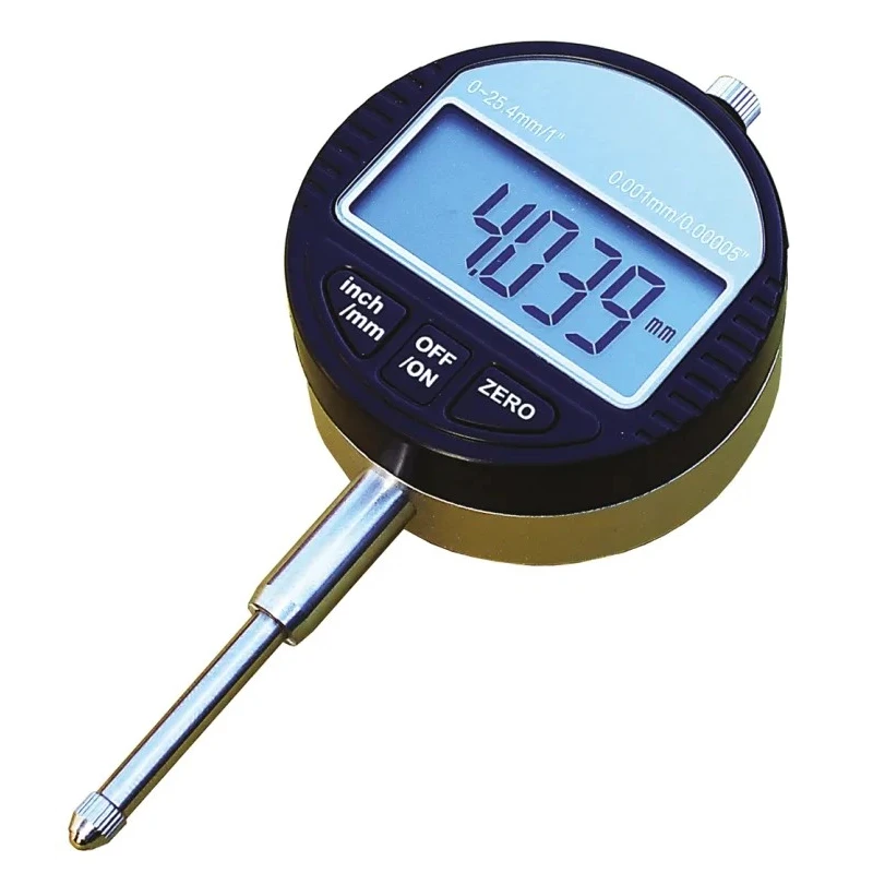 NEUTRAL Imperial & Metric Dial Indicator 25 mm Max. Measurement, 0.01 mm Resolution, ±0.05 mm Accuracy 841-2565