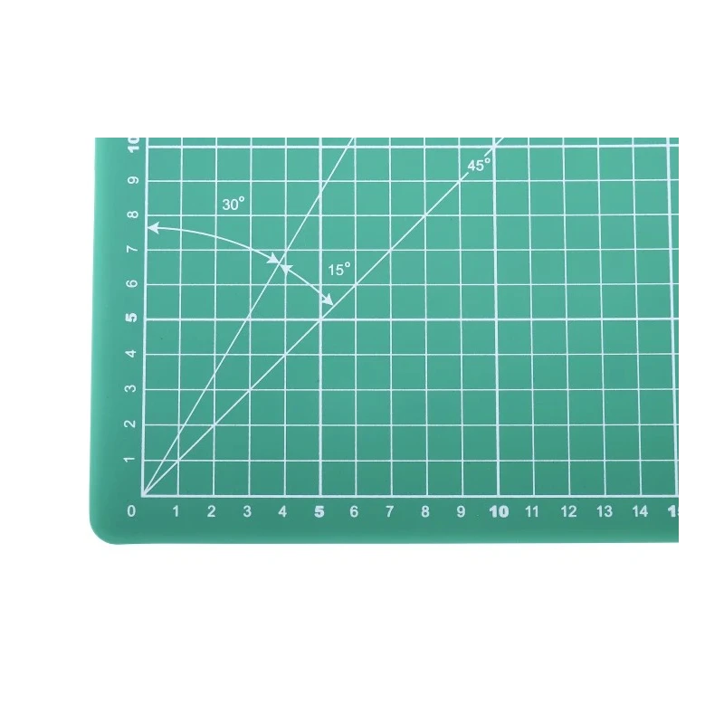 RS PRO 10 mm Green Self-Healing Cutting Mat 450 mm x 300 mm x 10 mm xW300mm