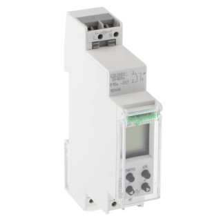 Schneider Electric Digital DIN Rail Time Switch 230V ac 1 Channel SPDT CCT15