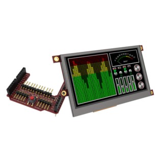 4D Systems Arduino Compatible Display Resistive Touch Screen 4.3in 480x272 Pixel USB gen4 