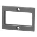 Kubler Mounting Bezel for Use With 53x, Codix 13x, 52x, Various Heights and Widths, DIN 74 Standard T.008.181