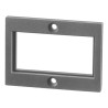 Kubler Mounting Bezel for Use With 53x, Codix 13x, 52x, Various Heights and Widths, DIN 74 Standard T.008.181