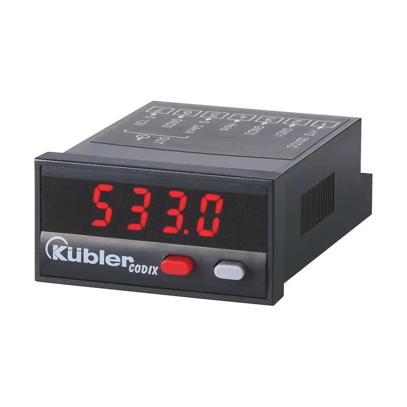 Kubler On-Off Temperature Controller DIN Rail Panel Mount 30V DC Maximum 24mA Current 6.533.012.300