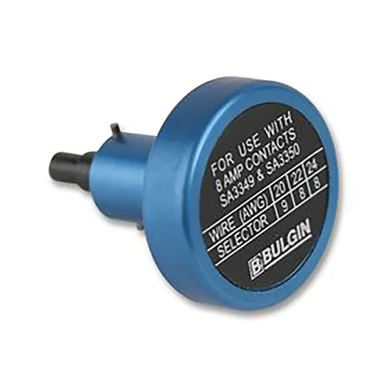 Bulgin 400 Series Crimp Tool Positioner, Supports 8A Crimp Tool, IP68 Water and Dustproof 14025/8AMP