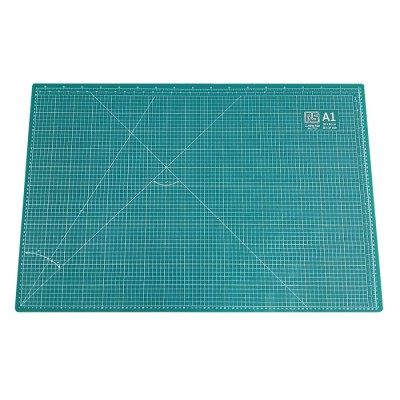 RS PRO 10 mm Green Self-Healing Cutting Mat 900 mm Length x 600 mm Width xW600mm
