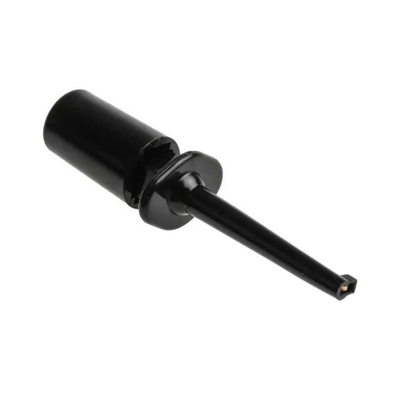 3M Black Hook Clip with 41.4 mm Tip, Phosphor Bronze Contact, Nylon Body 923832-BK-B