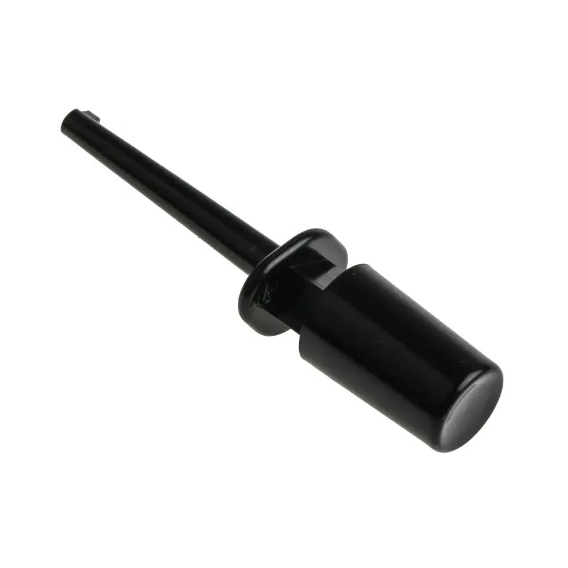 3M Black Hook Clip with 41.4 mm Tip, Phosphor Bronze Contact, Nylon Body 923832-BK-B