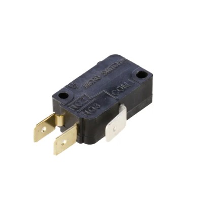 Honeywell Pin Plunger Micro Switch, Quick Connect Terminal, 15A, 125V AC, SPDT, Series V7 V7-1C17E9