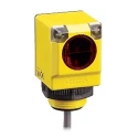 Banner Diffuse Photoelectric Sensor, Block Sensor, 200 mm Detection Range, PNP Output, IP67, IP69K Protection, Q40SP6FF200Q