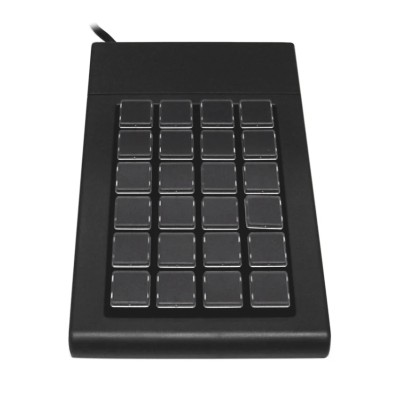 Ceratech Black Wired USB Numeric Keypad 24 Keys Industrial Grade KYB500-S24AUBK