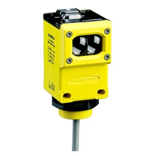 Banner Retroreflective Photoelectric Sensor, Block Sensor, 6 m Detection Range, Constant Current Output, IP67 Q45AD9LPQ