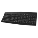 Ceratech Wired USB and PS2 Standard Keyboard QWERTZ Layout Black KYBAC260UP-BKGR