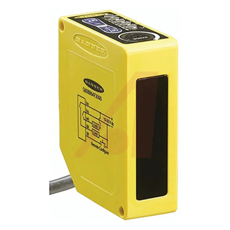 Banner Background Suppression Photoelectric Sensor Rectangular Sensor NPN/PNP IP67 