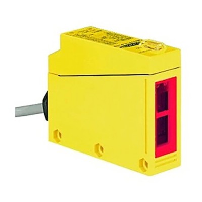 Banner Diffuse Photoelectric Sensor, Block Sensor, 1 m Detection Range, Relay Output, IP67, Q85VR3DL-T9