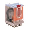 Turck Plug-in Power Relay, 3PDT Contact Configuration, 120V AC Coil Voltage, 16A Switching Current, Silver C5-A30/120VAC