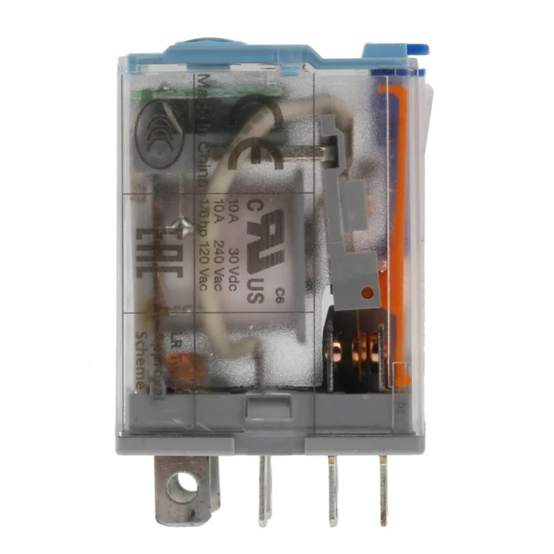 Turck Power Relay 24V DC Coil 10A Switching Current DPDT C7-A20DX/024VDC