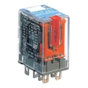 Turck Power Relay 24V AC Coil 10A Switching Current DPDT Plug-In C7-A20X/024VAC