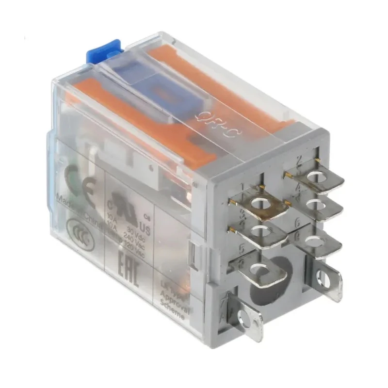 Turck Power Relay 24V DC Coil 10A Switching Current DPDT C7-A20DX/024VDC