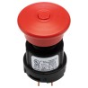 Honeywell Technologies Emergency Stop Push Button, Panel Mount, 22 mm Cutout, 2 NC Contacts, Pull Release, IP67 87941-08