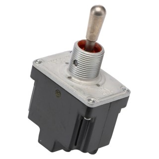 Honeywell Technologies Toggle Switch, Panel Mount, On-Off-On, DPDT, Screw Terminal, 277 V ac 2TL1-5