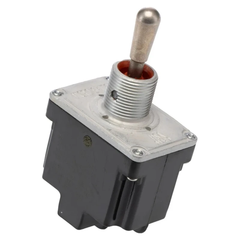 Honeywell Technologies Toggle Switch, Panel Mount, On-Off-On, DPDT, Screw Terminal, 277 V ac 2TL1-5