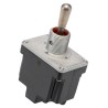 Honeywell Technologies Toggle Switch, Panel Mount, On-Off-On, DPDT, Screw Terminal, 277 V ac 2TL1-5