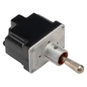 Honeywell Technologies Toggle Switch, Panel Mount, On-Off-On, DPDT, Screw Terminal, 277 V ac 2TL1-5