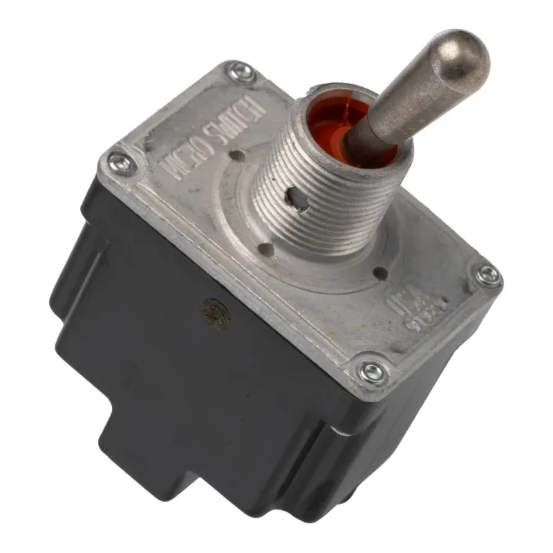 Honeywell Technologies Toggle Switch, Panel Mount, On-Off-On, DPDT, Screw Terminal, 277 V AC 2TL1-1